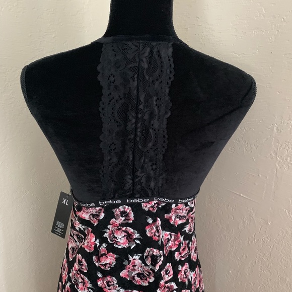 💥ONLY 1 LEFT💥 NWT BEBE FLORAL LACE LINGERIE - Picture 8 of 8